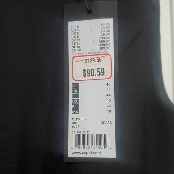 ESprit dress NWT - Picture 3 of 4